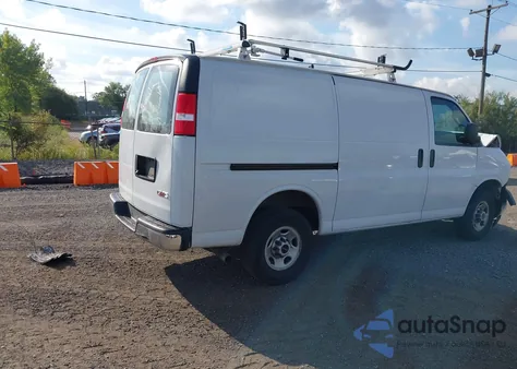 2023 GMC Savana Cargo Rwd 2500 Regular Wheelbase Work Van из США, поврежденный, VIN 1GTW7AFP6P1225320